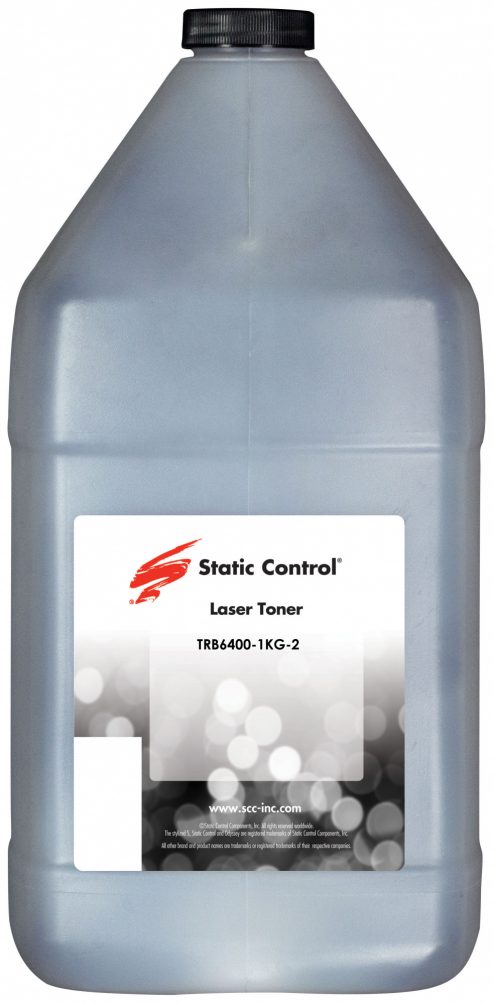 Тонер Static Control TRB6400-1KG-2 черный флакон 1000гр. для принтера Brother HL-L6400