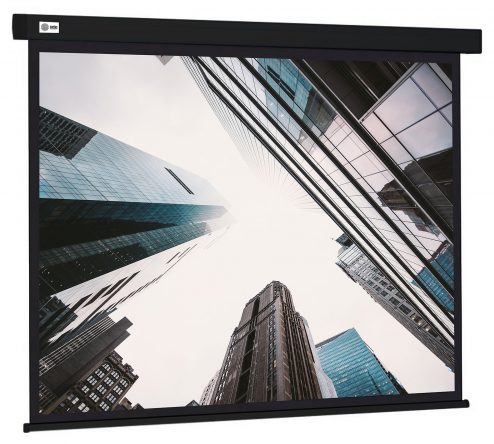 Экран Cactus 124.5×221см Wallscreen CS-PSW-124X221-BK 16:9 настенно-потолочный рулонный черный