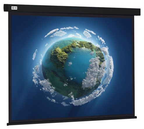 Экран Cactus 127×127см Wallscreen CS-PSW-127X127-BK 1:1 настенно-потолочный рулонный черный