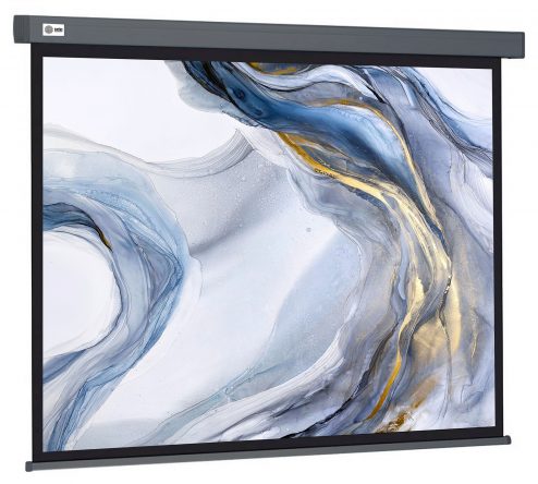 Экран Cactus 128×170.7см Wallscreen CS-PSW-128X170-SG 4:3 настенно-потолочный рулонный серый