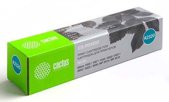 Картридж Cactus CS-R2320D для принтеров Ricoh Aficio 1022/ 1027/; MP 2510/MP 3010, черный,11000 стр